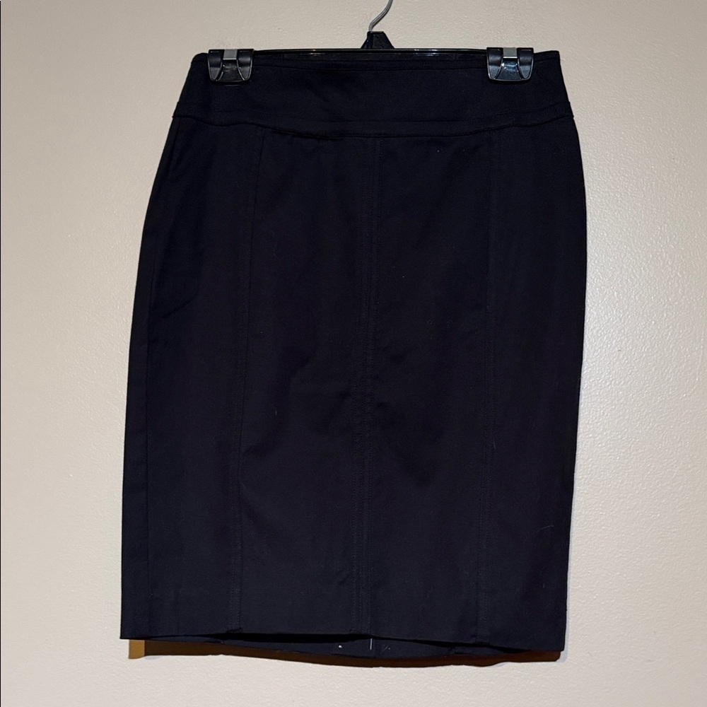 Ann Taylor Astor Classic Black Pencil Skirt